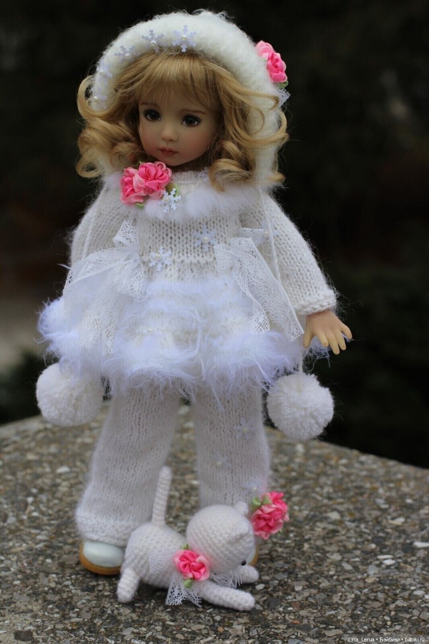 С Рождеством — Одежда и обувь для кукол своими руками: фото