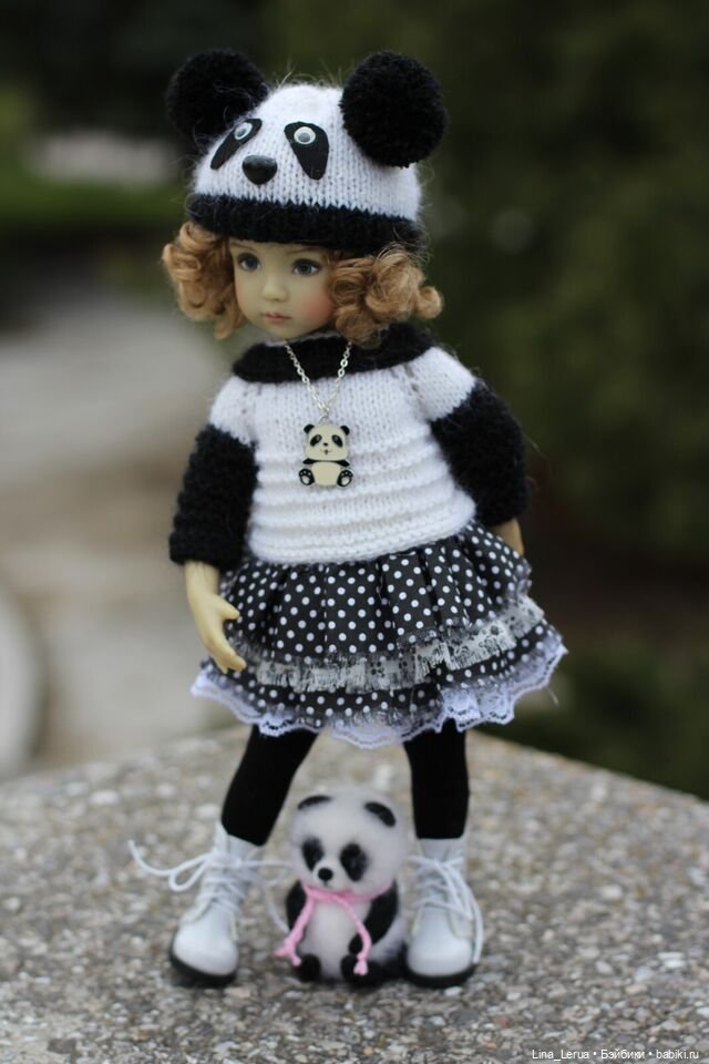 Тиффани- "Панда" — Одежда и обувь для кукол своими руками: фото