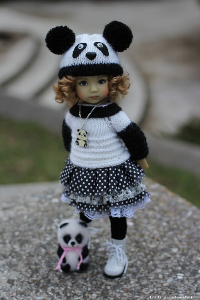 Тиффани- "Панда" — Одежда и обувь для кукол своими руками: фото (фото 2)