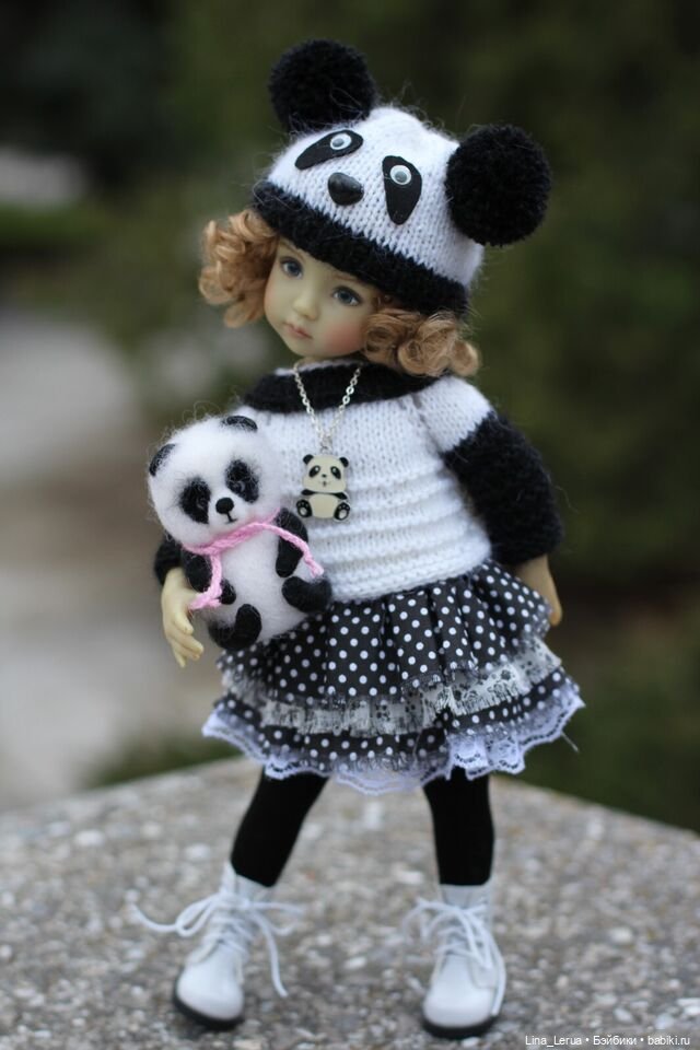 Тиффани- "Панда" — Одежда и обувь для кукол своими руками: фото (фото 9)