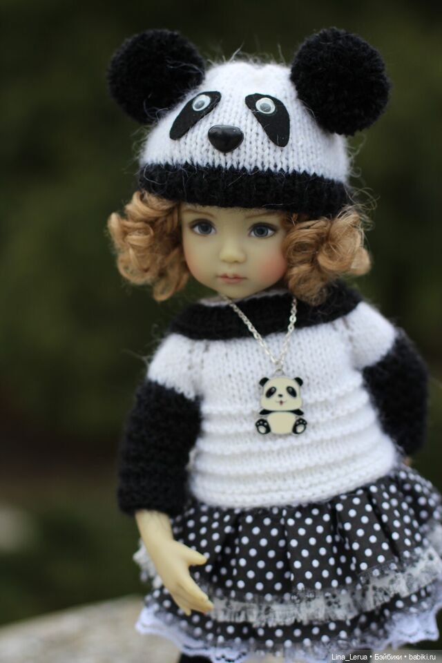 Тиффани- "Панда" — Одежда и обувь для кукол своими руками: фото