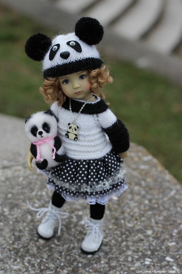 Тиффани- "Панда" — Одежда и обувь для кукол своими руками: фото