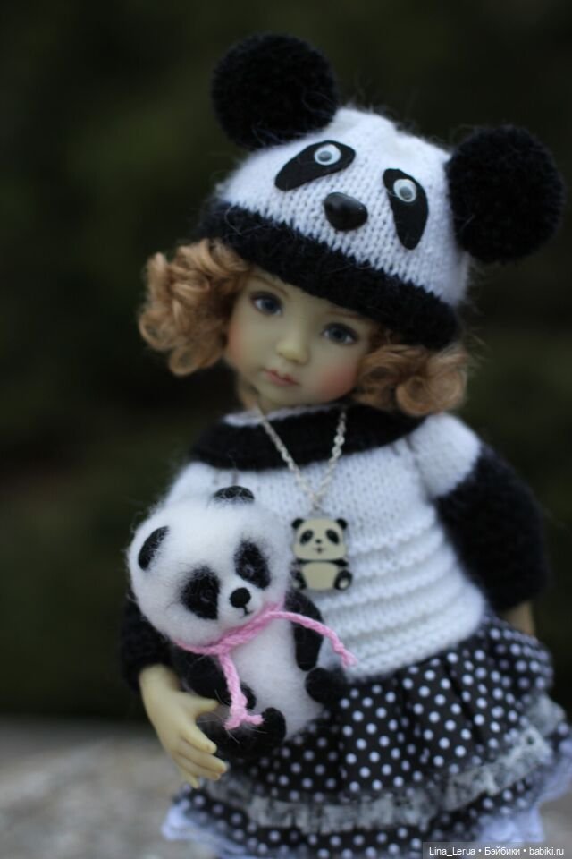 Тиффани- "Панда" — Одежда и обувь для кукол своими руками: фото (фото 8)