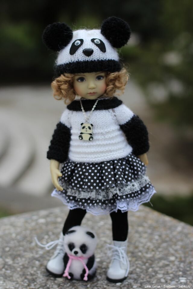 Тиффани- "Панда" — Одежда и обувь для кукол своими руками: фото