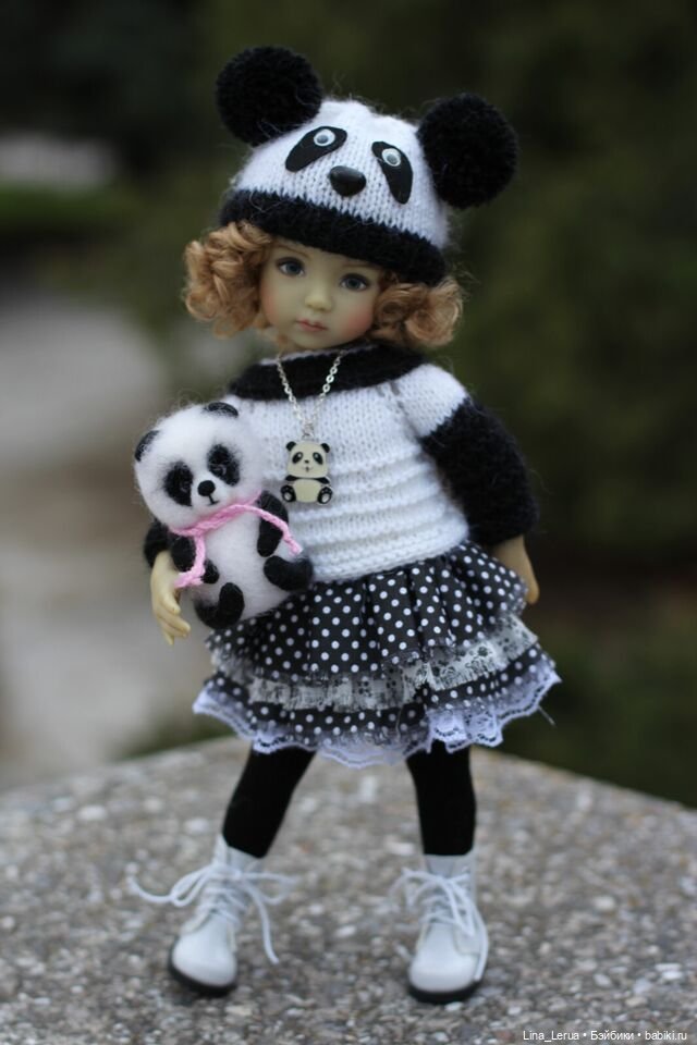 Тиффани- "Панда" — Одежда и обувь для кукол своими руками: фото (фото 7)