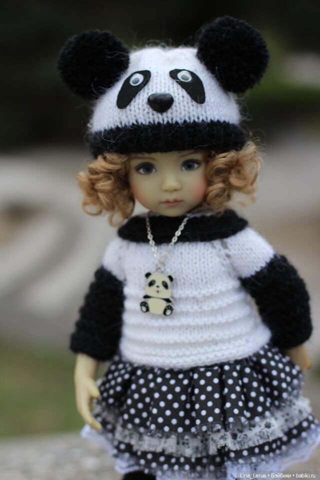 Тиффани- "Панда" — Одежда и обувь для кукол своими руками: фото