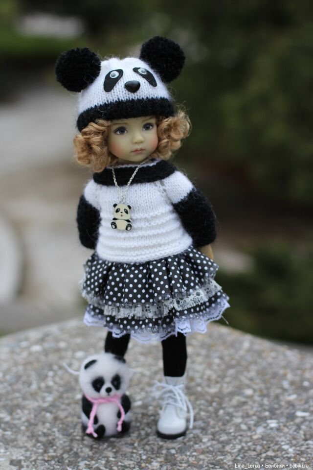 Тиффани- "Панда" — Одежда и обувь для кукол своими руками: фото