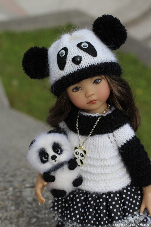 Ещё одна "Пандочка" — Одежда и обувь для кукол своими руками: фото (фото 2)