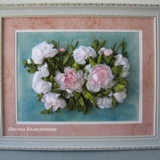 Мои любимые виды рукоделия - 1. Вышивка лентами