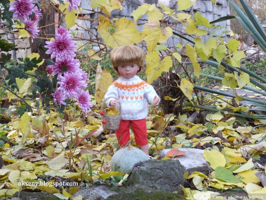 Ноябрьская прогулка — Куклы Kathe Kruse (Кате/Кэте Крузе): фото (фото 7)