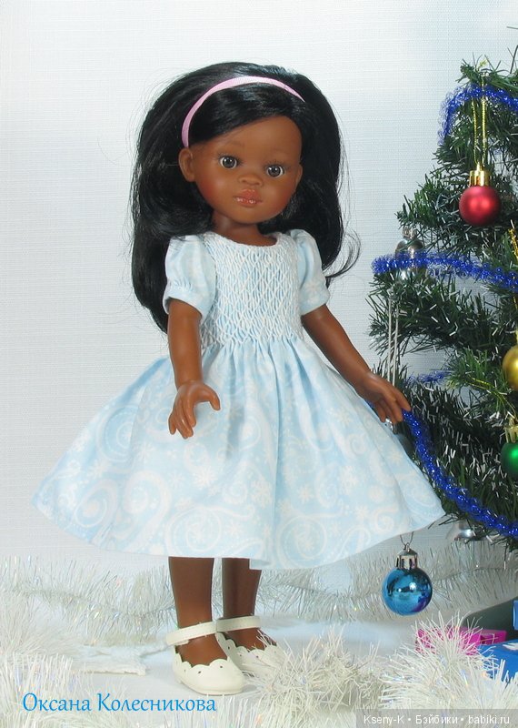 Полет снежинки — Одежда и обувь для кукол своими руками: фото (фото 4)