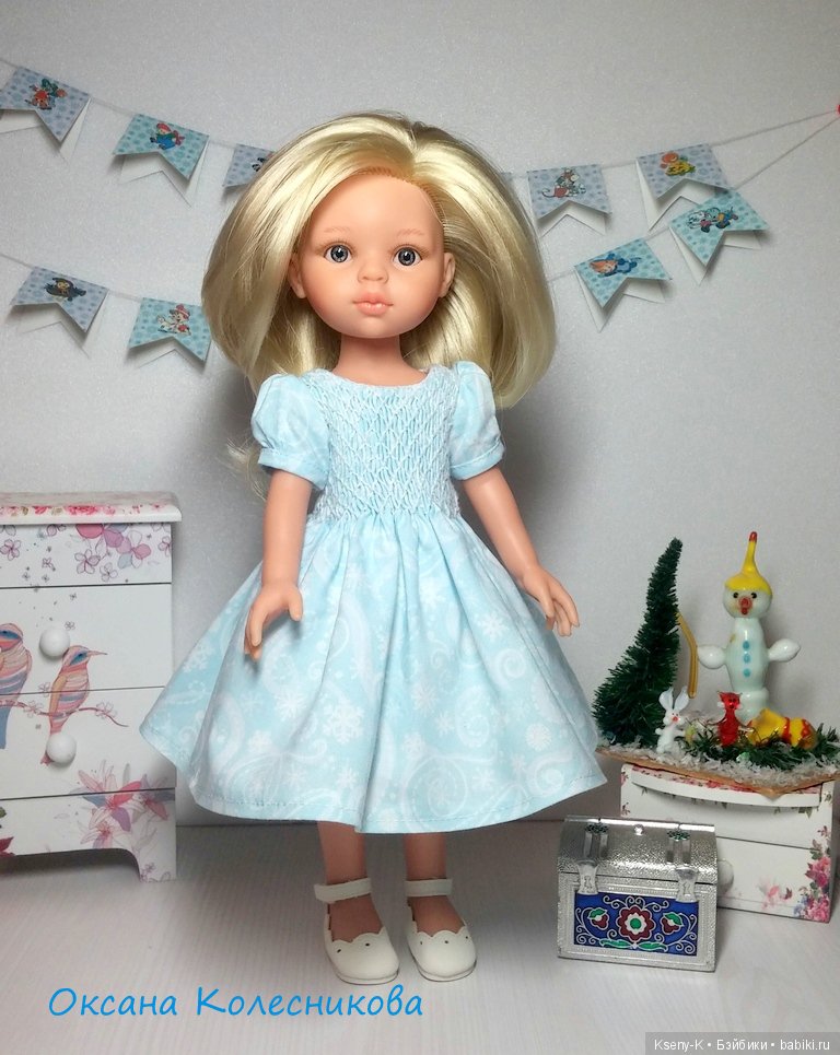 Полет снежинки — Одежда и обувь для кукол своими руками: фото (фото 6)