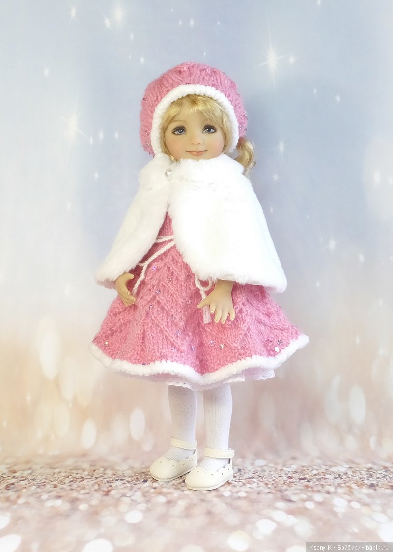 Зимний наряд в розовом цвете для Little Darling (фото 9)
