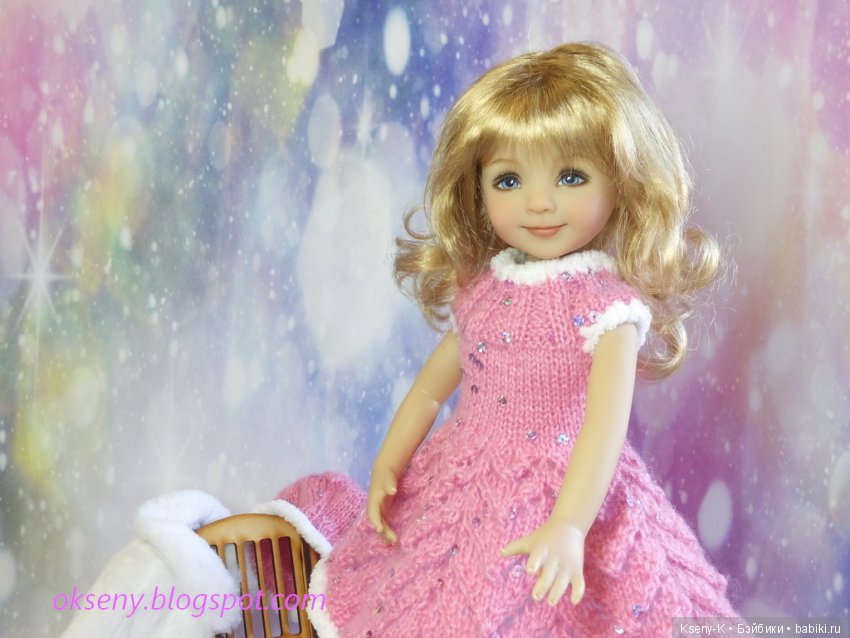 Зимний наряд в розовом цвете для Little Darling