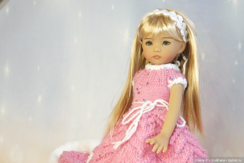 Зимний наряд в розовом цвете для Little Darling