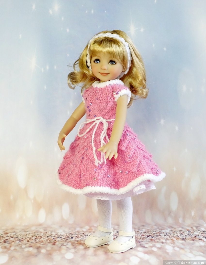 Зимний наряд в розовом цвете для Little Darling