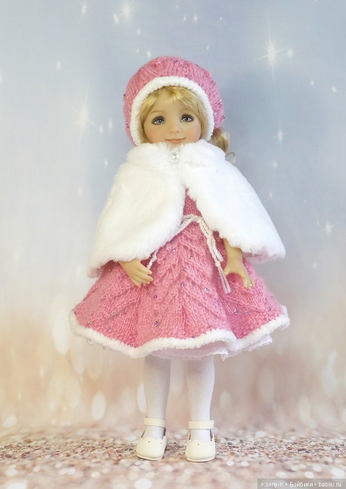 Зимний наряд в розовом цвете для Little Darling (фото 8)