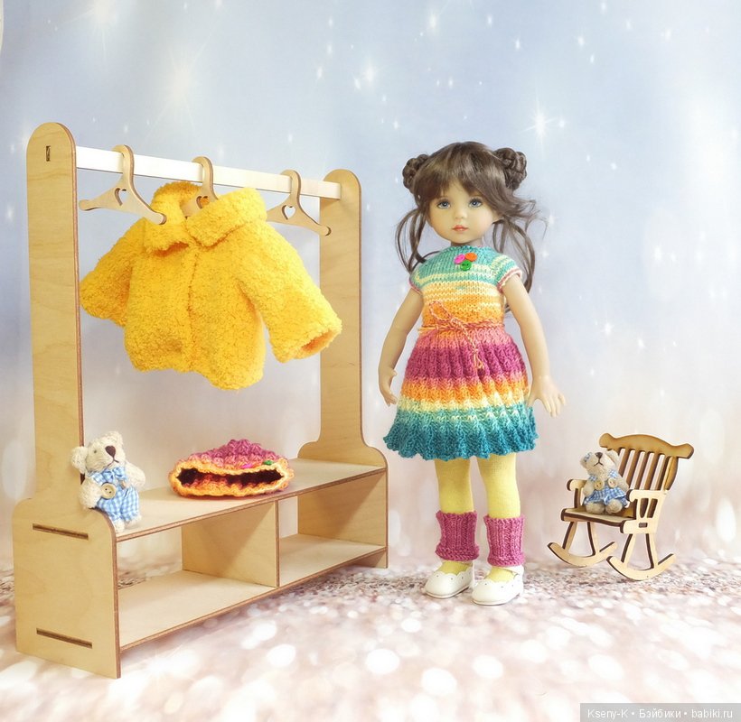 Осенне-весенний наряд для для Little Darling (фото 6)