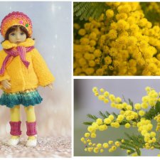 Осенне-весенний наряд для для Little Darling