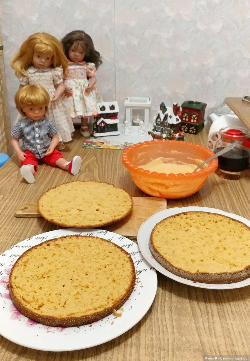 Печём тортик | Бэйбики Печём тортик — Куклы Sylvia Natterer (Сильвия Наттерер): Gotz (фото 3)