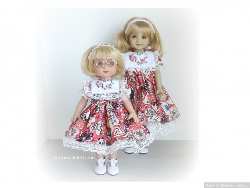 Новые платья для чудесных кукло-девочек