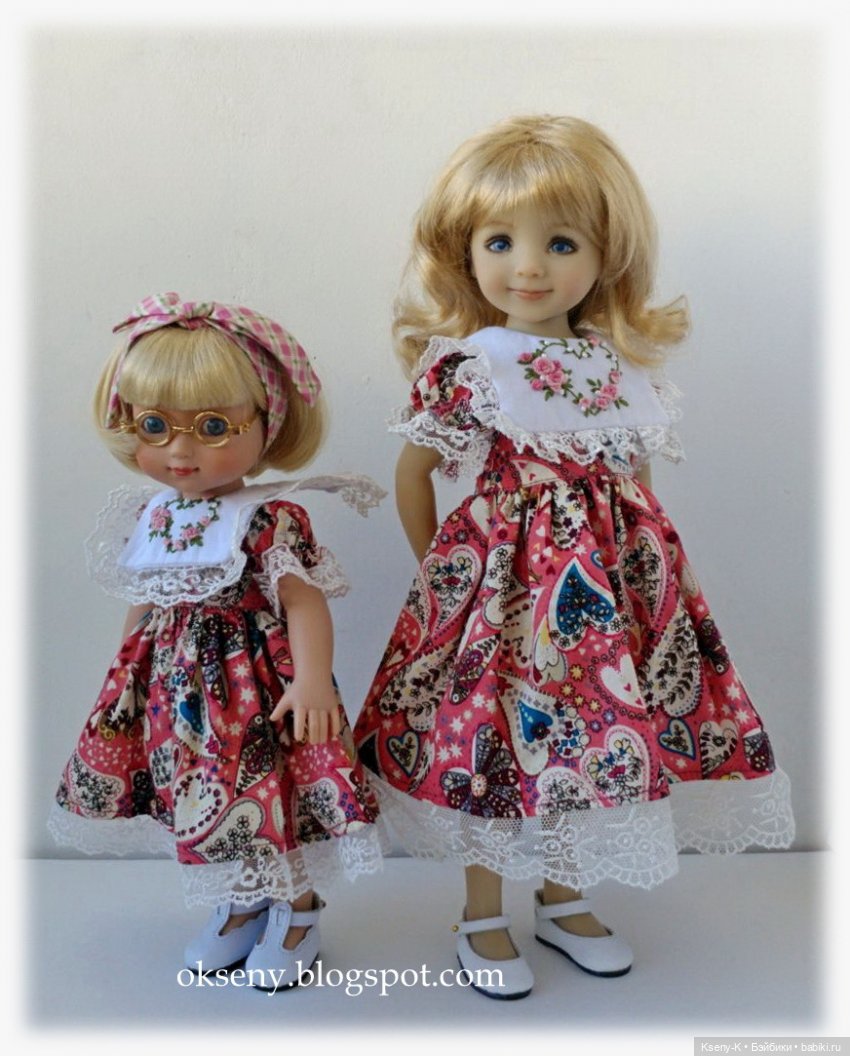 Новые платья для чудесных кукло-девочек (фото 10)
