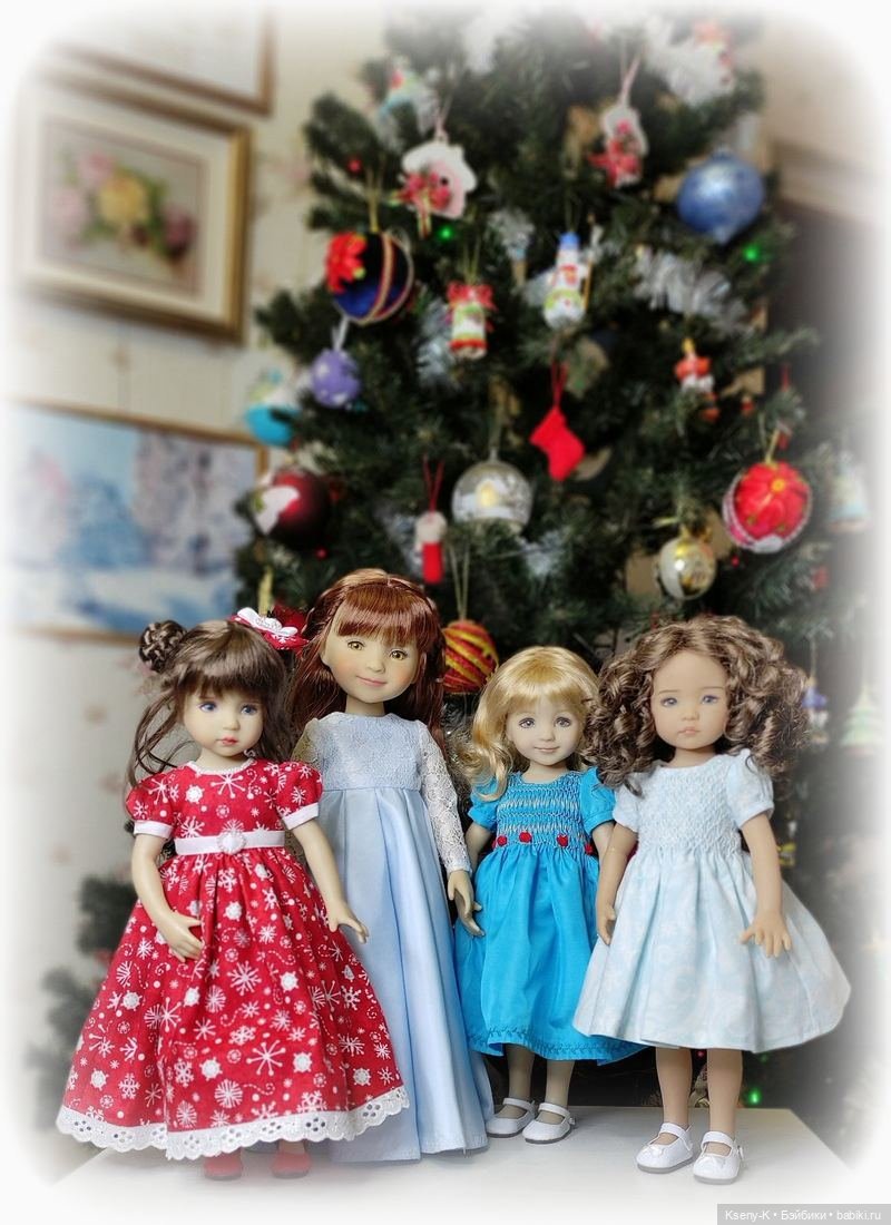 Новогодние фото — Куклы Dianna Effner (Эффнер) из винила: Little Darling (фото 5)