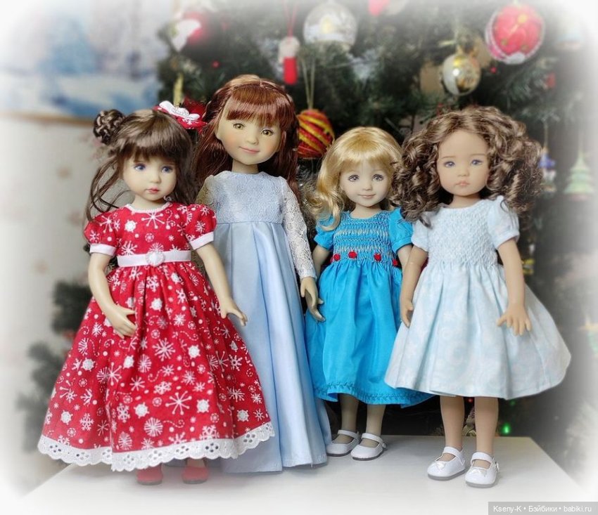 Новогодние фото — Куклы Dianna Effner (Эффнер) из винила: Little Darling