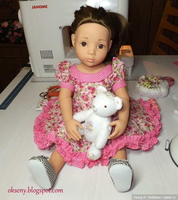 Платье для шарнирной Лауры фон Gotz (фото 5)