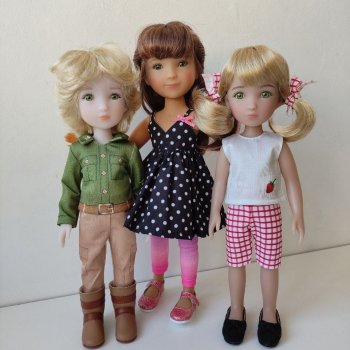 Новенькие Siblies Doll & Create Your Dream Doll - Ruby Red