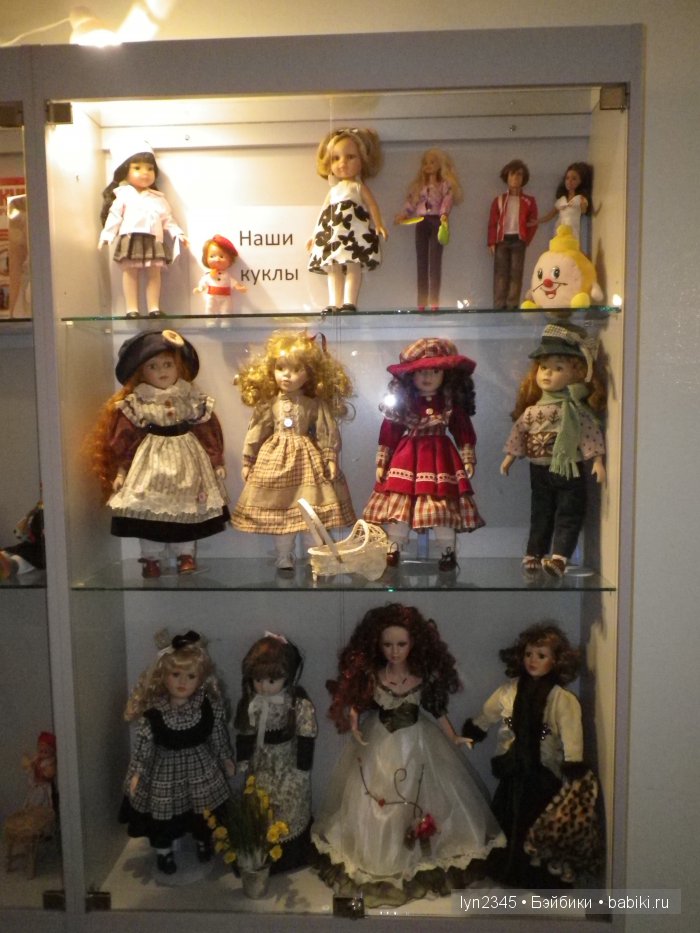 Выставка кукол "Все мы родом из детства". Силламае, Эстония