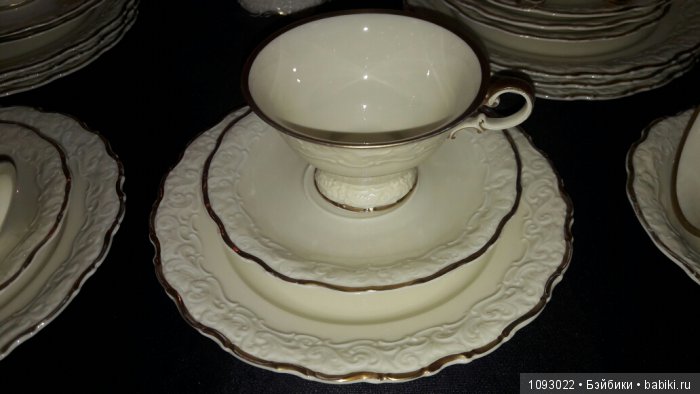 Красивая история роскошного сервиза (фото 9)