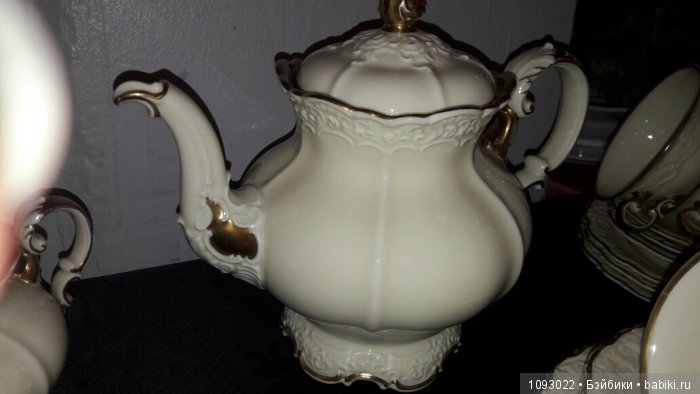 Красивая история роскошного сервиза