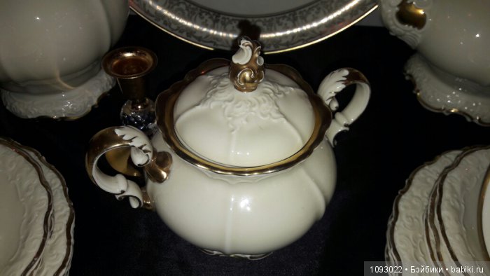 Красивая история роскошного сервиза