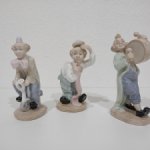 Фарфоровые статуэтки клоунов