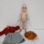 Кукла фарфоровая-реплика антикварной