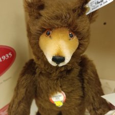 Цирковой мишка Steiff, механический