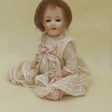 Антикварная куколка Geb. Heubach 7556