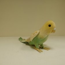 Винтажный попугайчик Steiff