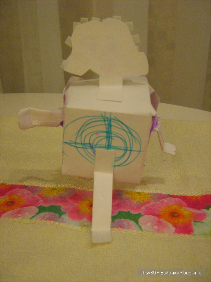 Кукла — Авторские игрушки из разных материалов: синельная проволока (фото 2)