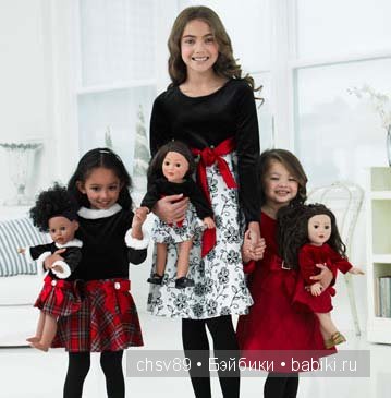 Dollie and Me — Одежда и обувь для кукол своими руками: фото (фото 9)