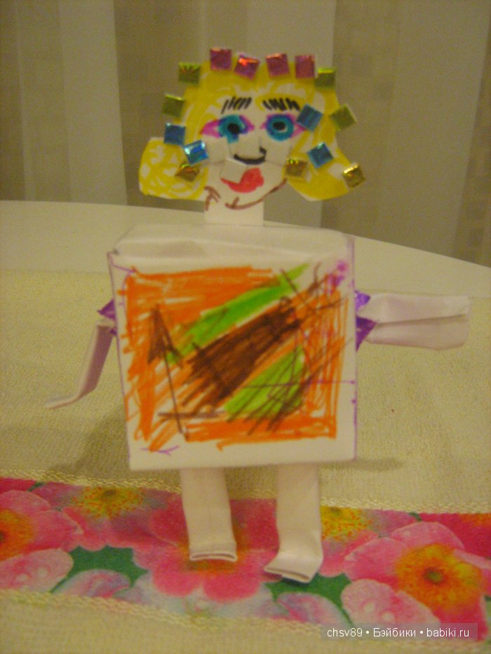 Кукла — Авторские игрушки из разных материалов: синельная проволока