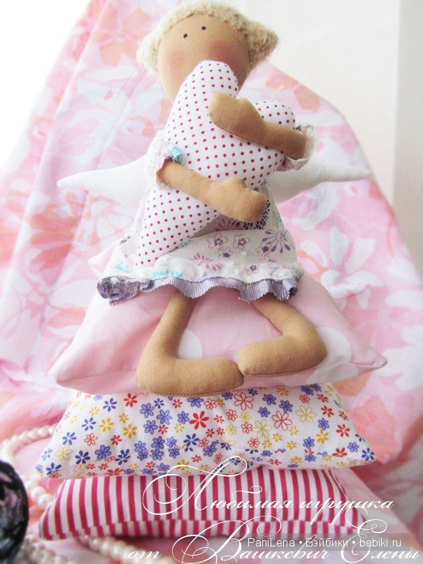 Знакомство с моим творчеством. Авторские текстильные куклы Вашкевич Елены