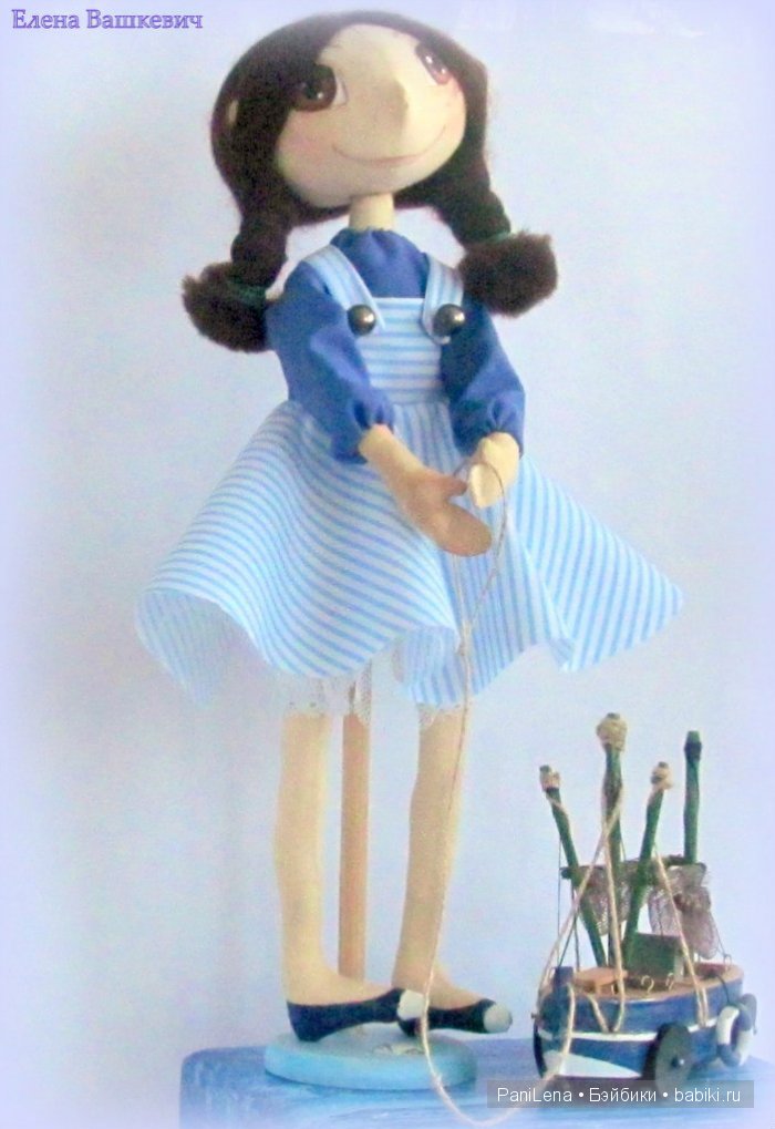 Знакомство с моим творчеством. Авторские текстильные куклы Вашкевич Елены (фото 7)