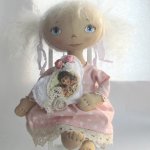 Знакомство с моим творчеством. Авторские текстильные куклы Вашкевич Елены