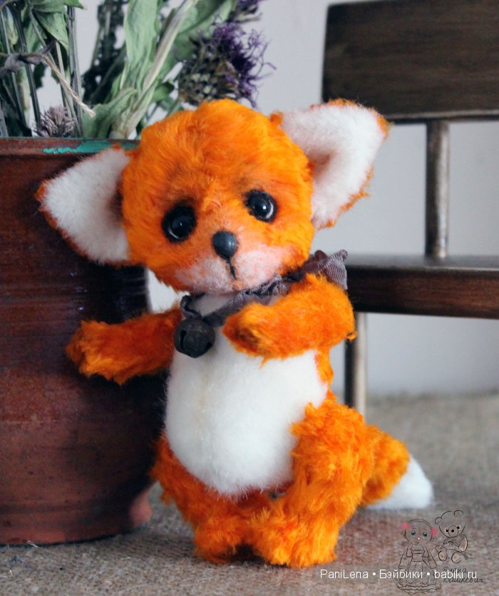 Лисенок Фо, игрушка ручной работы (фото 5)