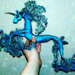 Мастер-класс по лепке гиппокампуса (морской лошадки).