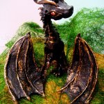 Малыш дракончик + этапы работы.