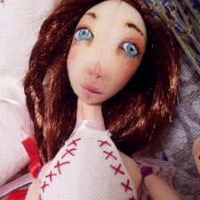 Текстильно-шарнирная куклы цветочные малышки