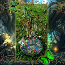 Подставка-дерево для кукол из папье-маше. Мастер-класс.